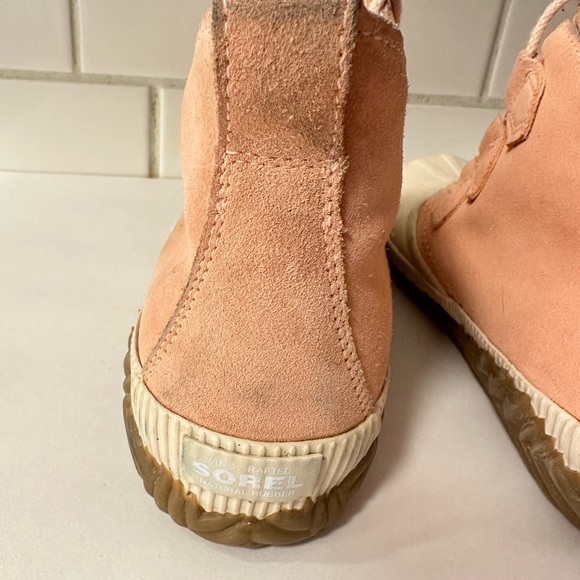 SOREL 8.5 Out n about Melon waterproof full grain leather upper woman boot - Picture 9 of 13